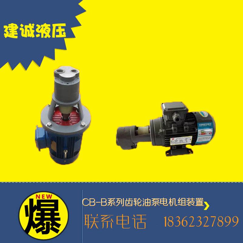 CB-B10/B6/B4/B2.5/B16/B50/B63/B80/B100JZ立卧式齿轮油泵电机组