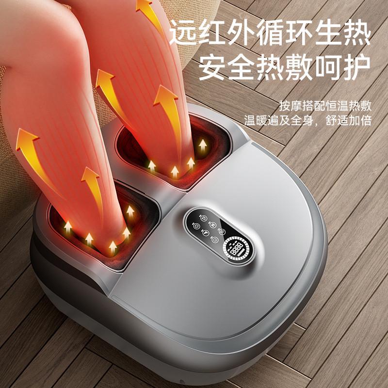 热销小腿全自动揉捏腿部按摩器按脚足疗机家用气囊足部脚底按摩美