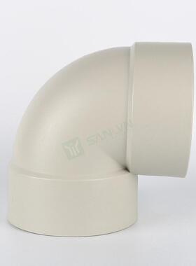 pph对焊45°弯头防腐热熔90°弯头承插焊接三仑ppr塑料管件