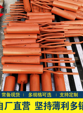 桥梁空心锚栓抗震板盖梁锚固件镀锌u型螺栓y型墩台钢套筒抗震锚栓