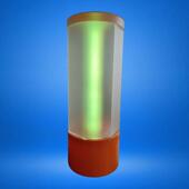 大型亚克力旋转灯箱led发光招牌透明磨砂有机玻璃广告展柜台