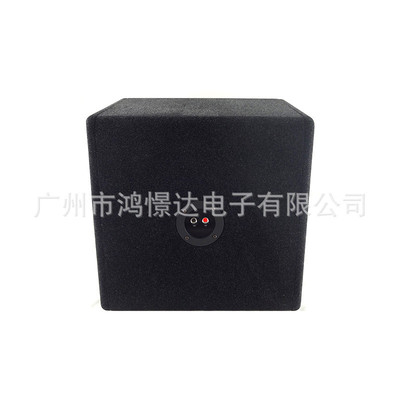 10寸空木箱长方形出风口设计 喇叭少爷仔410配铁支 安装10寸空箱