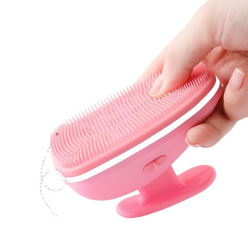 声波电动沐浴刷搓泥后背洗澡刷搓澡器充电全自动按摩长柄