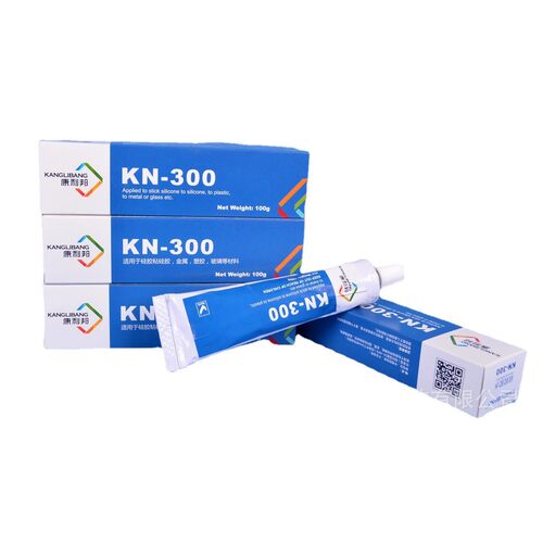 垫片专用食品级胶水康利邦kn-300a硅胶铝质瓶盖粘硅橡胶垫片胶水
