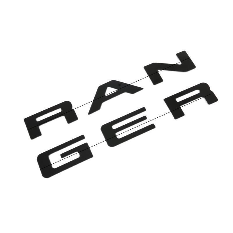 热销适用于23款福特ranger改装后车标碳纤车标后备箱尾门车标装饰