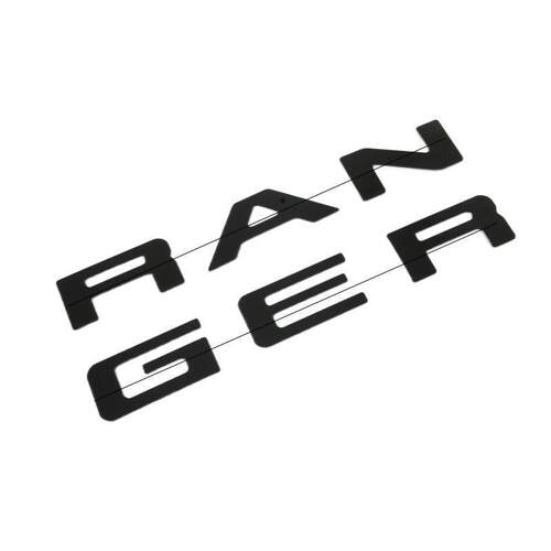 热销适用于23款福特ranger改装后车标碳纤车标后备箱尾门车标装饰