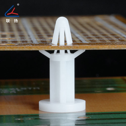柱扬 mbs单头飞机型隔离柱尼龙扣式间隔柱pc板绝缘联线路板支撑柱