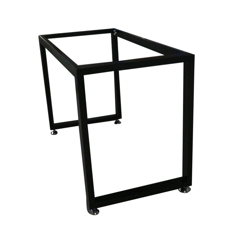 金饰经理铁艺口字型办公桌老板台龙桌方口形会议桌60*30方口桌架