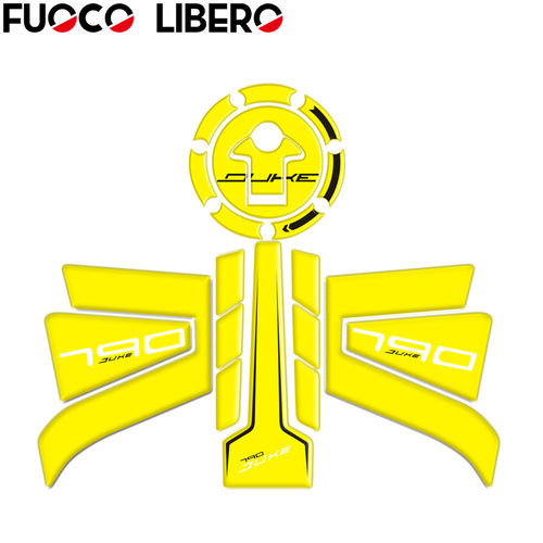 热销ktmduke790贴纸改装油箱贴鱼骨油箱盖贴防水贴侧贴油箱保护贴