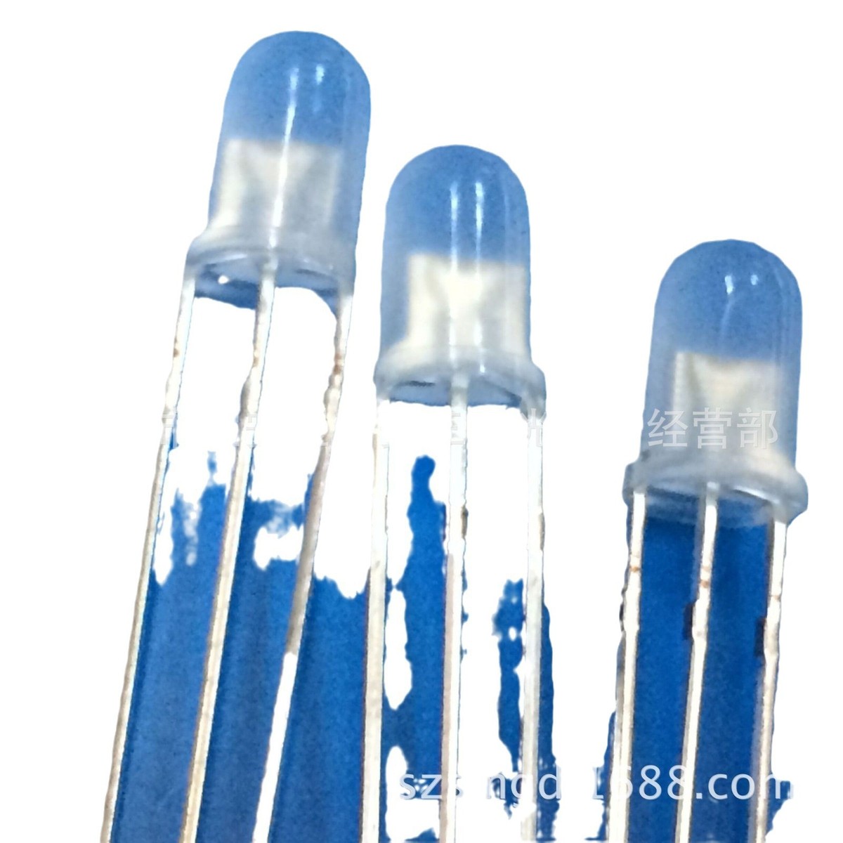 f5雾状红普绿双色共阴亮阳高共直插led灯珠5mm双色led发光二极管