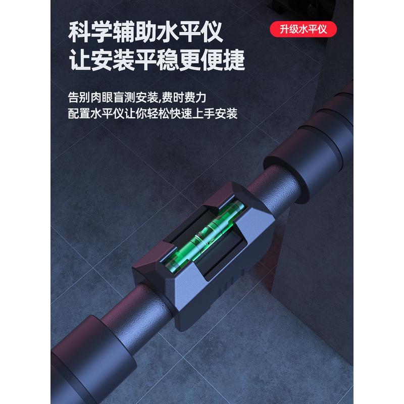 热销家庭室内引体向上器墙体门框免打孔单杠家用儿童吊杠门上健身
