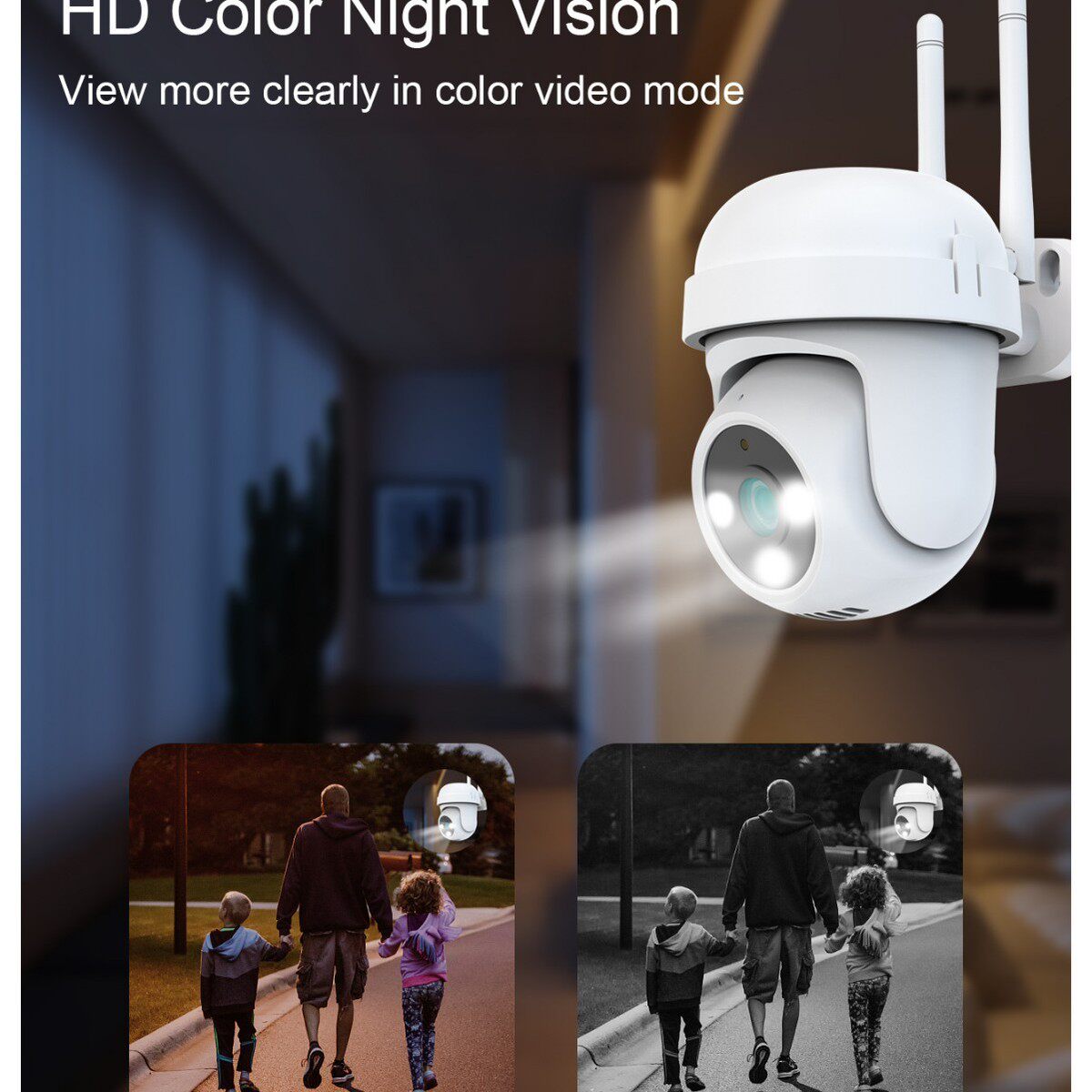 热销V380云蚁icam365无线监控室外防水WiFi/4G夜视超高清球机旋转