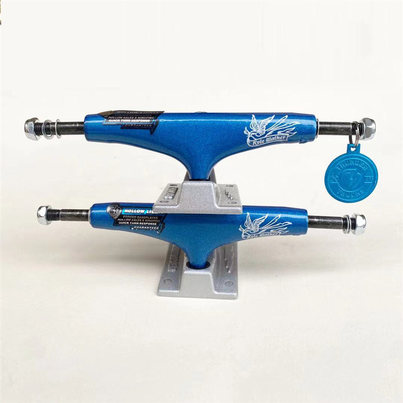 thunder高端铝钛合金滑板双中空支架桥双滑板双翘小鱼空滑板桥架