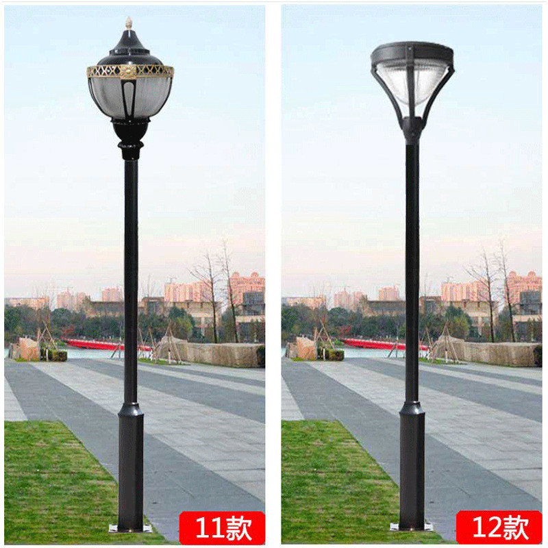热销厂家直销户外防水led景观灯公园别墅室外超亮高杆太阳能庭院
