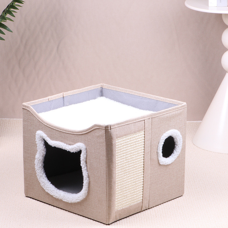 爆室内宠物凳宠物窝款可折叠宠物收纳猫窝狗窝折叠房子现货