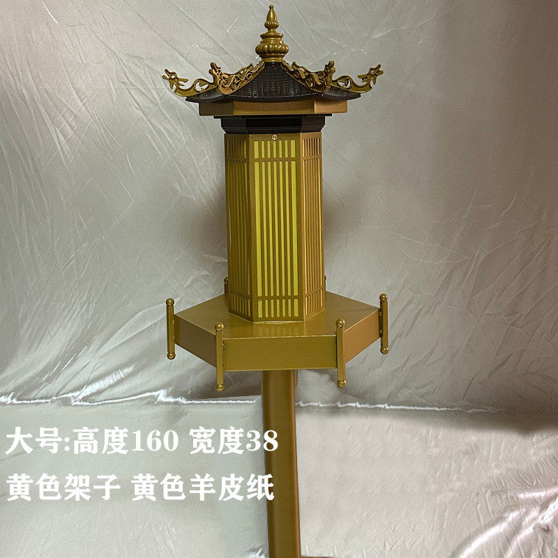 婚庆道具中式六角喜亭凉亭路引婚礼架子古亭摆件花器室外亭子屏风