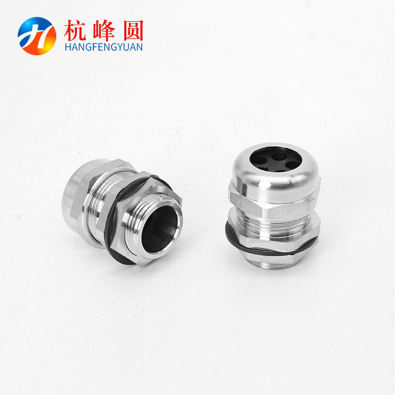 PG21多孔不锈钢电缆接头多芯电缆防水接头2孔304不锈钢防爆格兰头