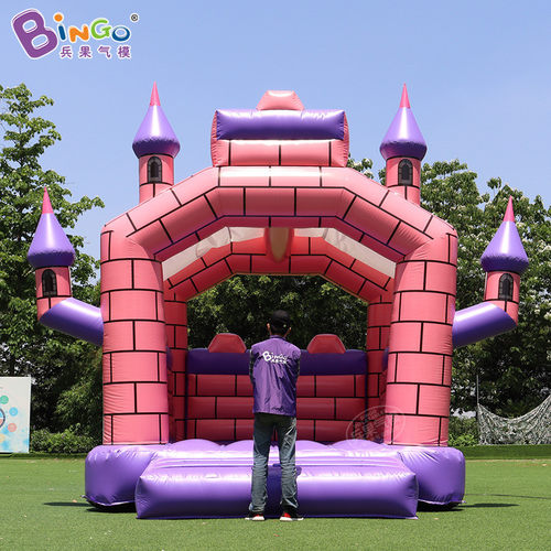 热销充气城堡道具pvc夹网布蹦床气模户外活动节日游乐充气模型小