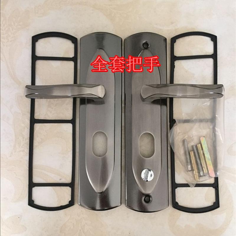 保德把手12型把手美心飞云铸诚防盗门拉手椭圆形老式门锁安