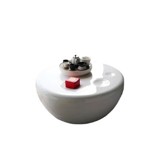 热销创意圆形茶桌椅组合小户型客厅现代简约个性休闲区烤漆阳台茶