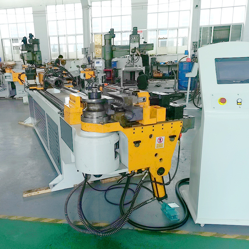 75全自动2a1s金属型材弯管成型设备不锈钢方管圆管用型液压弯管机