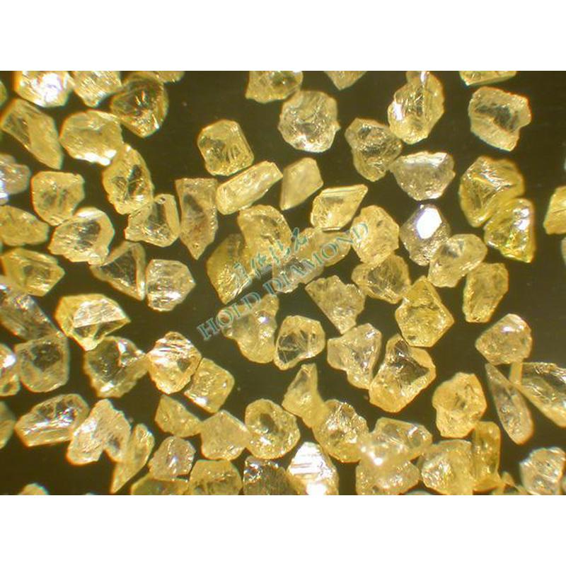 人造黄色金刚石破碎料磨料砂轮锯片原材料耐磨金刚石20系列