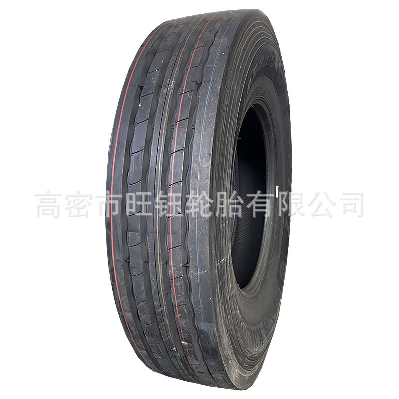 全钢平板挂车轮胎12r22.5拖车真空轮胎12R22.5PT67花纹12++