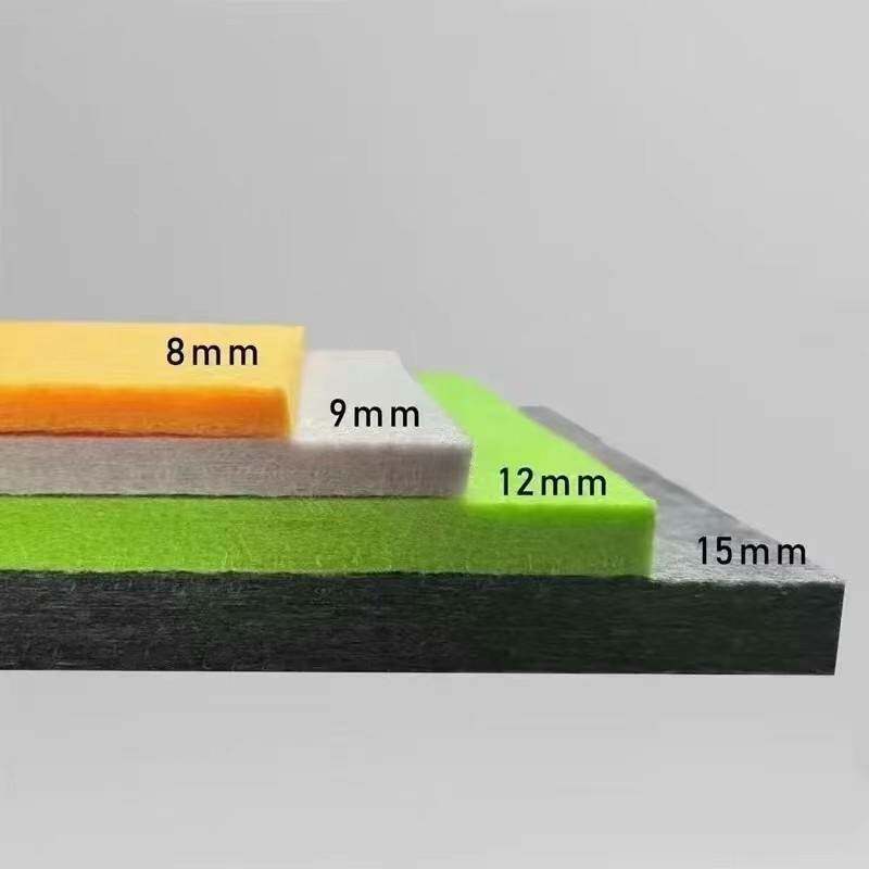 聚酯纤维吸音板墙面装饰隔音板毛毡幼儿园背景ktv隔音板室内批发