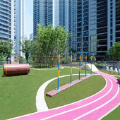 宠物乐园游乐设备障碍训练小区饮水设施栓狗器材桩爬坡体能训练犬