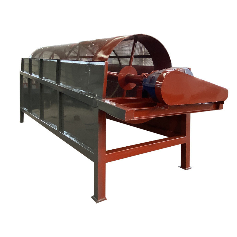 泸州选煤厂矿石泥石分离设备有机肥石英砂多功能土石滚筒筛分鸡粪