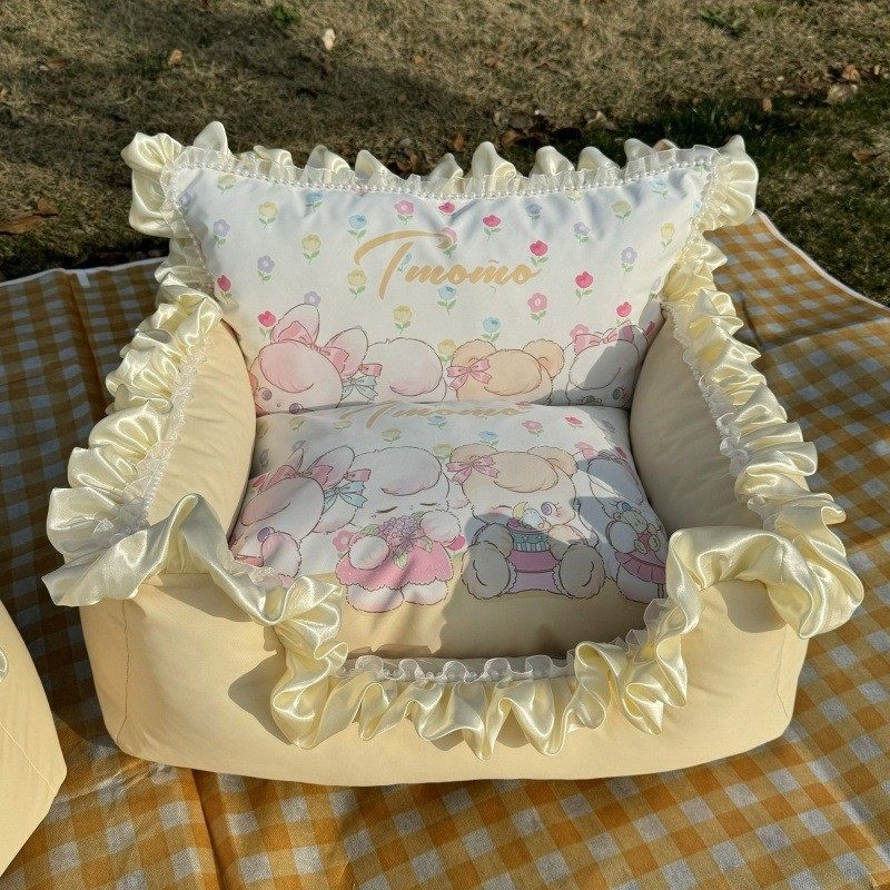 小型犬狗窝宠物窝手工制作防水凉猫窝猫咪耐咬柔软舒适感可拆洗,宠物/宠物食品及用品,狗窝/屋/帐篷/沙发,淘宝优惠券,粉丝福利购,淘宝优惠卷