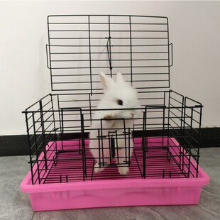 兔笼子防荷兰猪笼尿兔笼笼溅加密加固兔笼芦丁鸡笼防漏侏儒兔笼喷