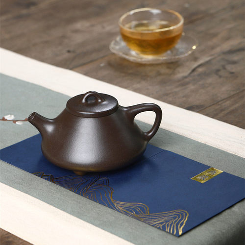 批发直播一件起批宜兴原矿石手工黄紫砂壶子冶石瓢泡茶壶茶具