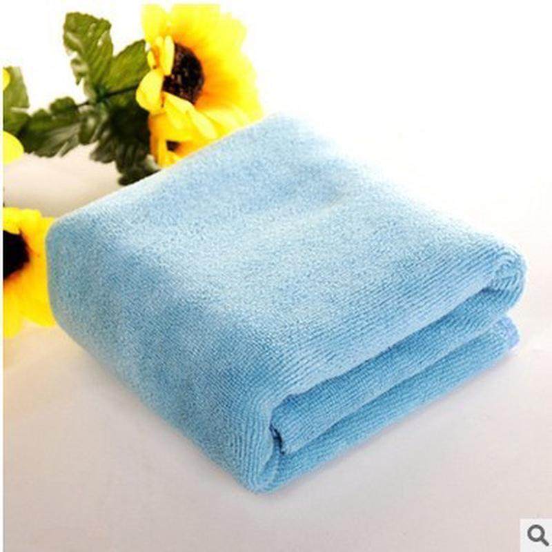 m204超细纤维30x30不掉毛方巾加厚吸水白色厨房清洁酒店抹布