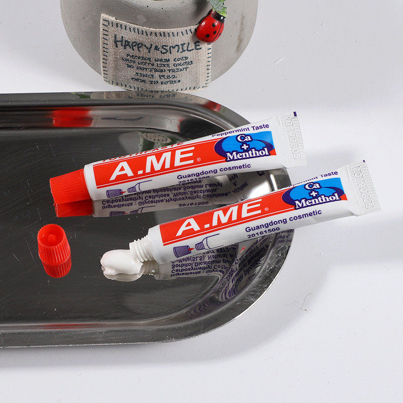 一次性旅游酒店宾馆客房洗漱用品英文牙膏牙刷整箱批发牙膏小牙膏