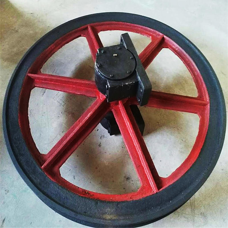 热销斜井用固定矿用铸钢立井游动天轮煤天轮凿井天伦提升机游动天