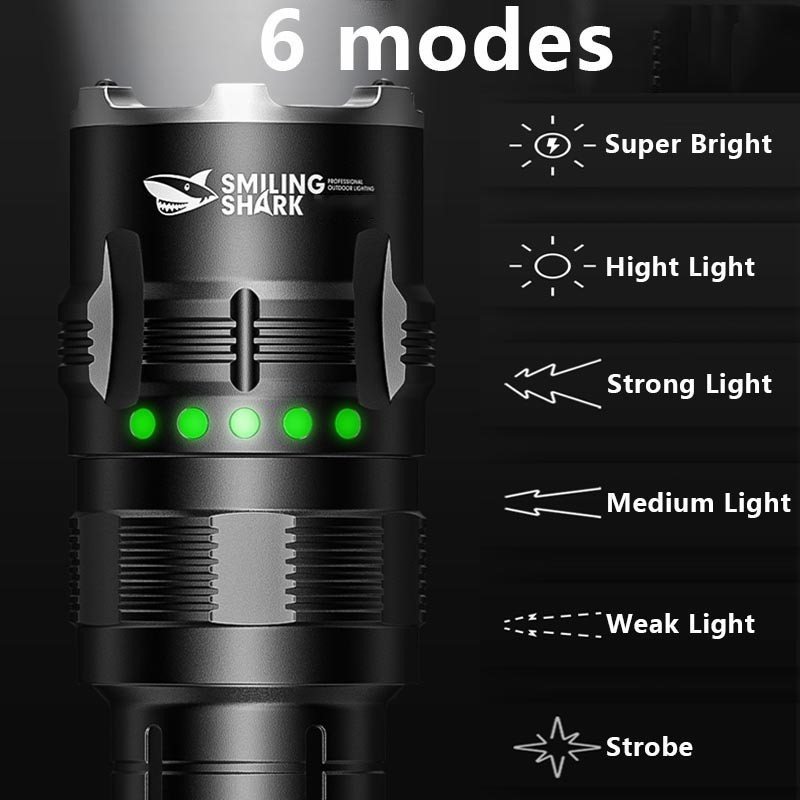 热销outdoor lighting with window-breaking flashlight tactica