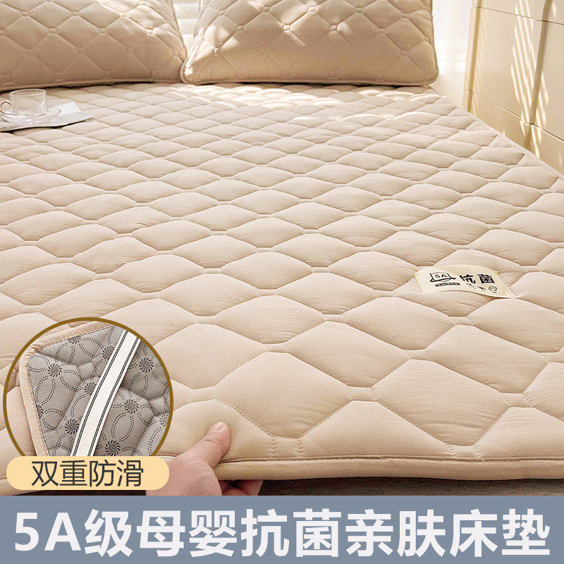 床垫软垫被薄褥子1米8家用双人铺底防滑床单超软加厚四季保护新品