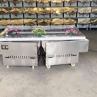 厂家直销水晶棺材冰棺冰棺尸体冷冻器手提式冷藏板殡葬用品紫金棺