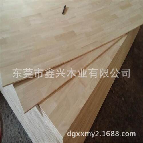 热销厚度生产直销橡胶木木方指接板直拼板桌面板任意尺寸厂家