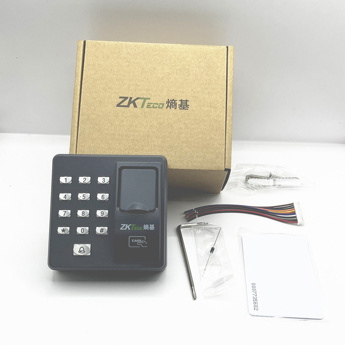zkteco熵基x6指纹门禁机中控门禁机id门禁一体机密码单体刷卡