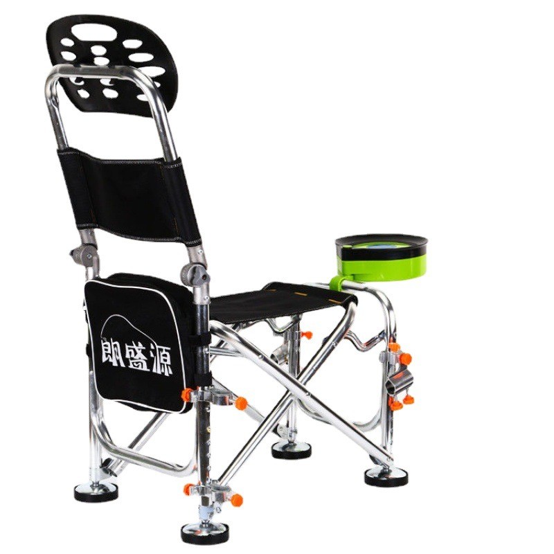 钓椅钓鱼椅子可折叠多功能可升降超轻钓椅子台铝合金防滑钓凳包邮