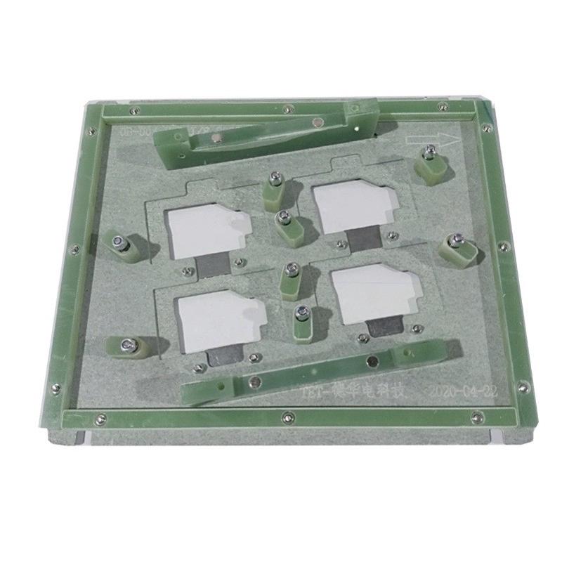 热销pcb板过炉治具合成石插件焊锡车回流焊工装贴片载具fr4盖板