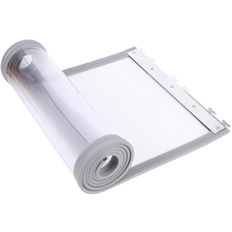 店铺商用磁吸塑料门帘帘空调挡风隔断皮软皮pvc透明门帘供应