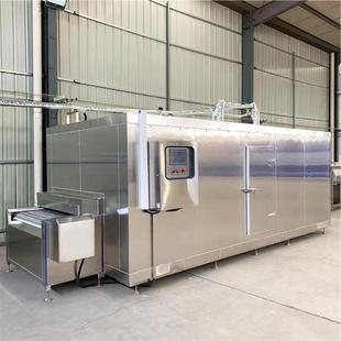 鸡翅丸子速冻机设备隧道式 速冻冷冻库肉类汤圆豆沙包速冻机