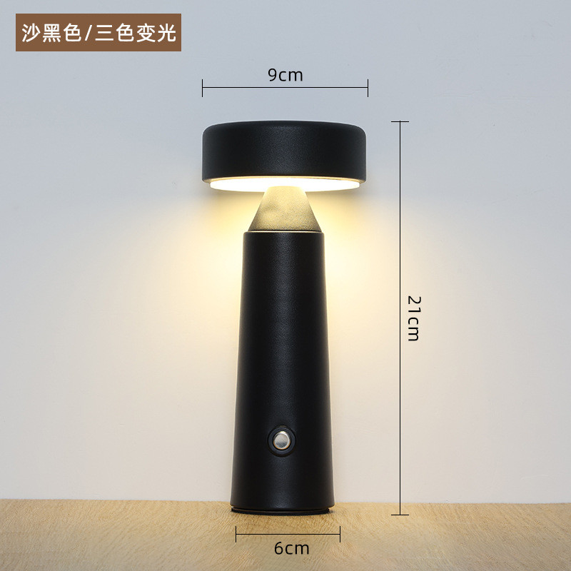 led复古吧充电户外餐桌灯桌面氛围灯小夜灯餐桌气氛灯清酒吧台灯