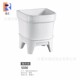 洗拖把池墩布阳台卫生间一体大号洗拖布池落地式 高脚陶瓷家用池
