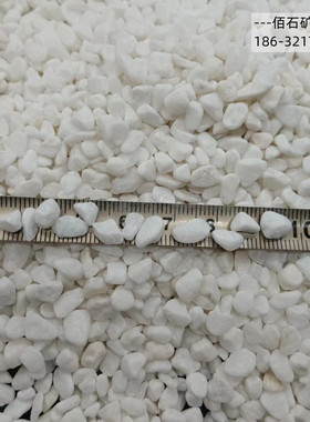 白石子批发山水日式枯白色鹅卵石造景园林庭院装饰水磨石子