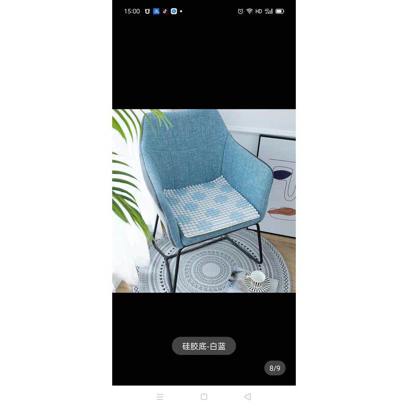 v2ws批发批发夏天椅垫陶瓷座垫夏季凉席坐垫贵妃欧式沙发垫凉爽冰