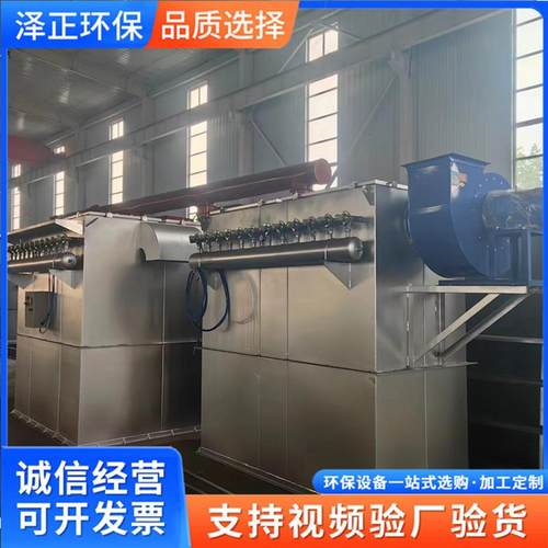 脉冲布袋除尘器工业粉尘生物质锅炉除尘器除尘厂家设备泽正